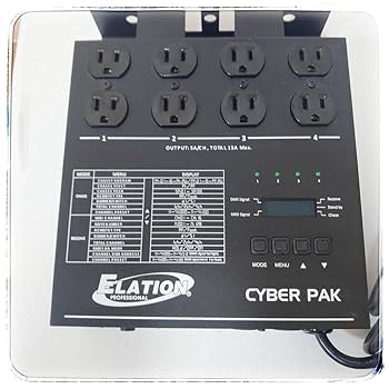 Amazon.co.jp: ELATION CYBER PAK ディマーパック ライブ 演出